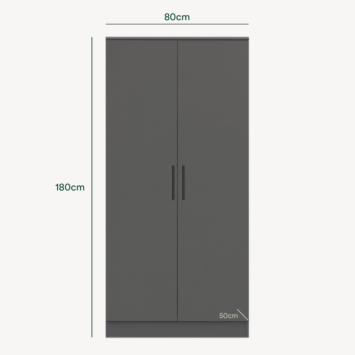 Roupeiro Space (2 Portas)