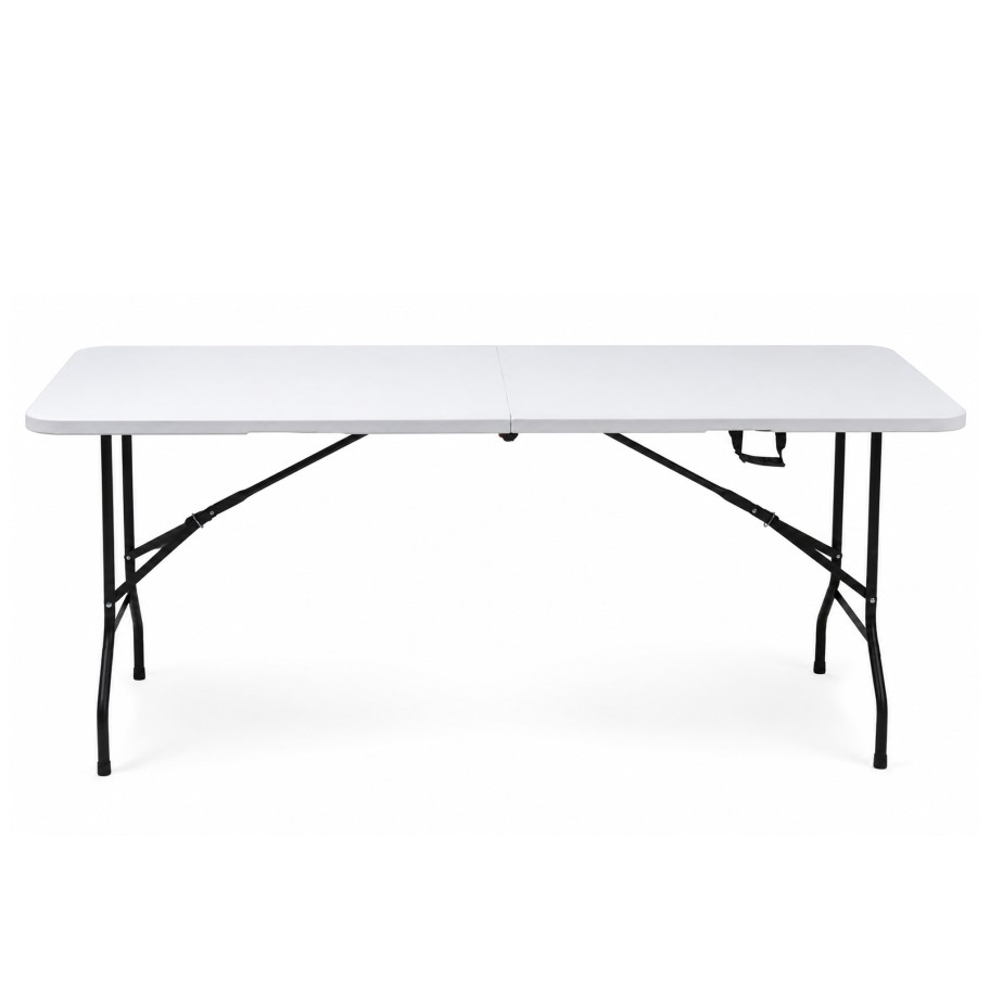 Mesa Dobrável Branca 180cm