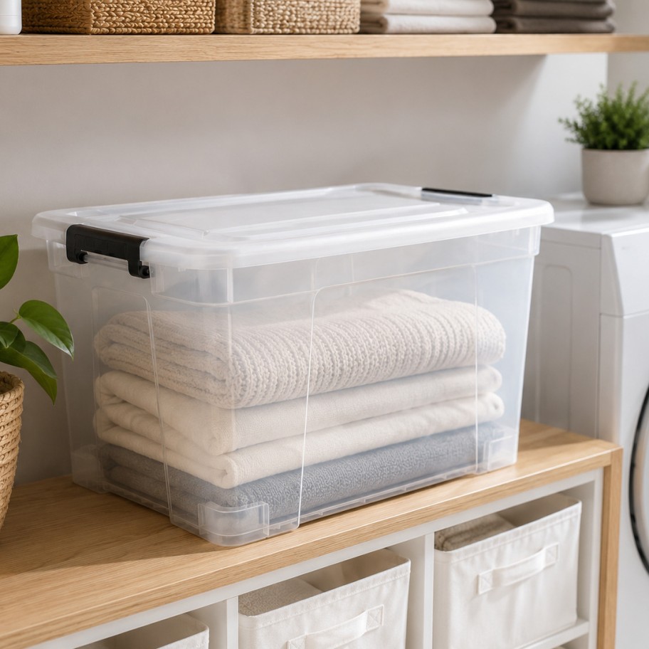 Caixa de Arrumação Solutions Plus 100L