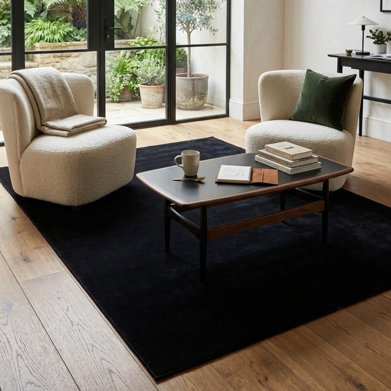Tapete Agra 232 Preto