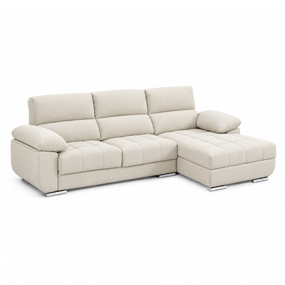 Sofá Chaise Longue Livorno Direita com cama