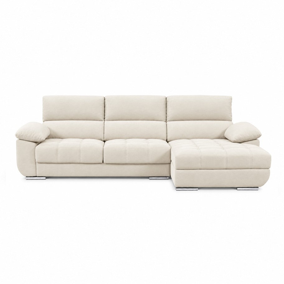 Sofá Chaise Longue Livorno Direita com cama