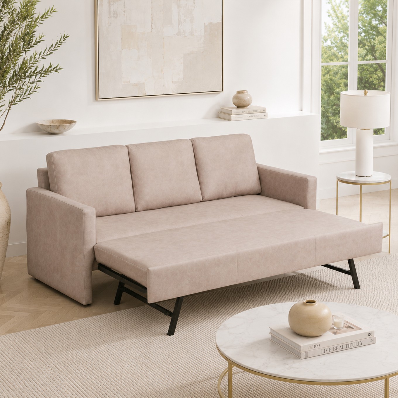 Sof� 2 Lugares Maryland com Cama