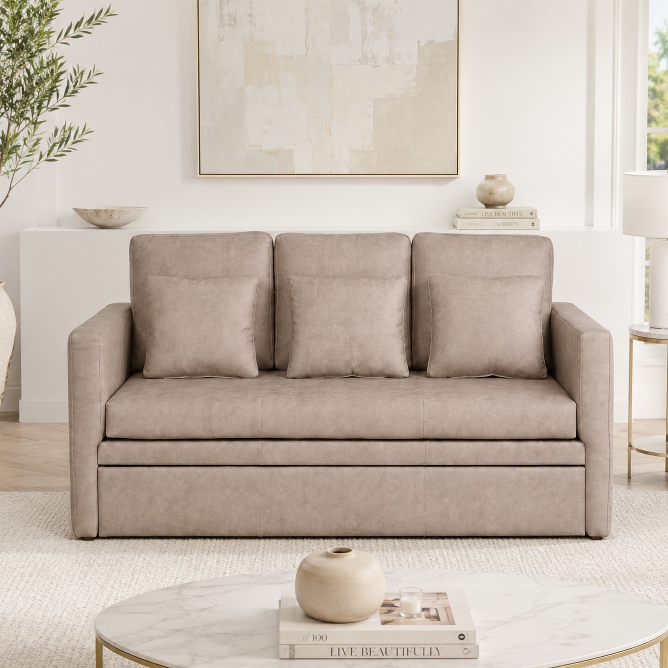 Sof� 2 Lugares Maryland com Cama