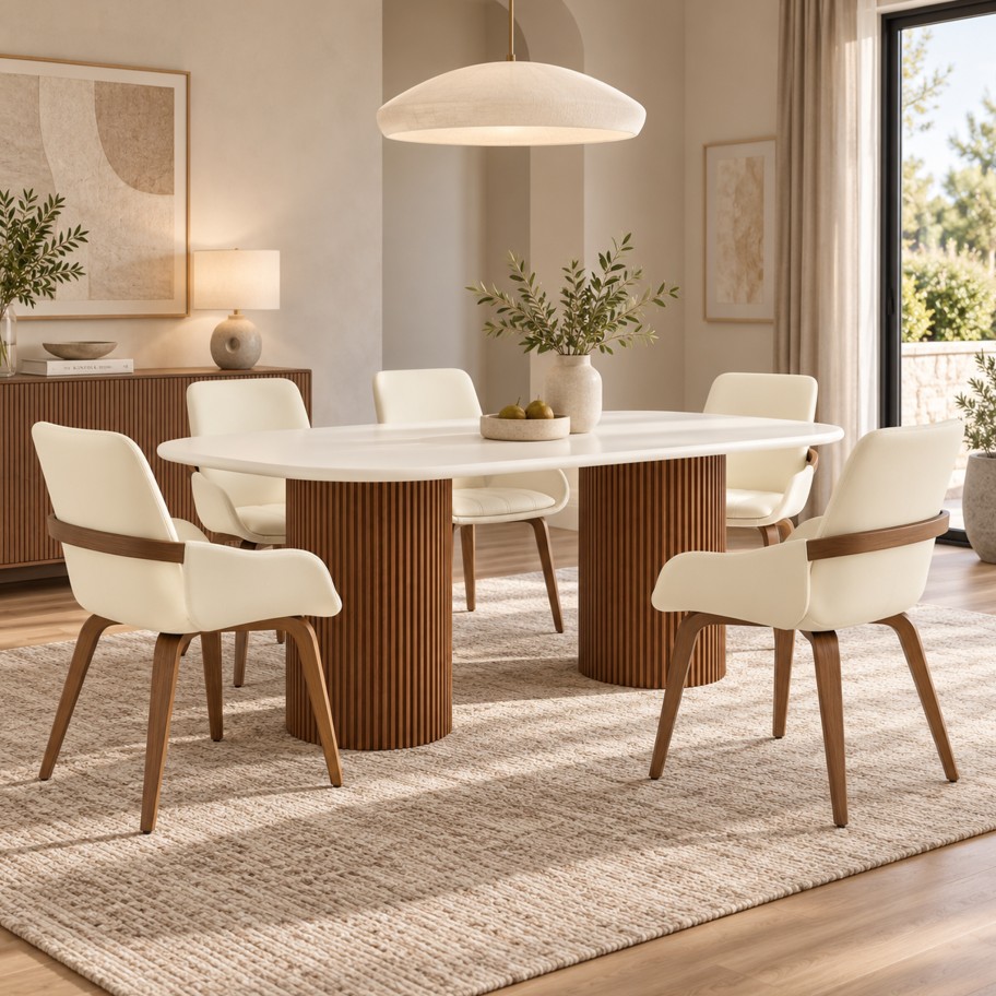 Mesa Oval Florença