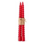 Conjunto 2 Velas de Casti�al Vermelhas 27cm