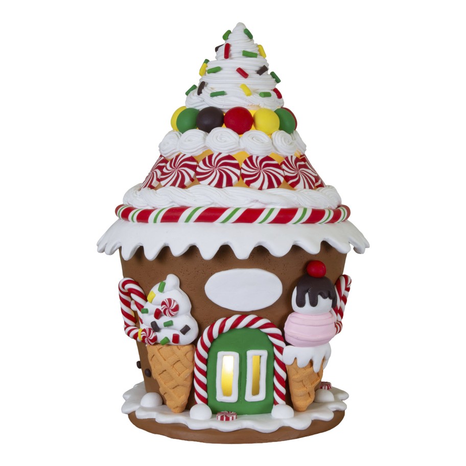 Casinha de Gengibre com Luz 23cm