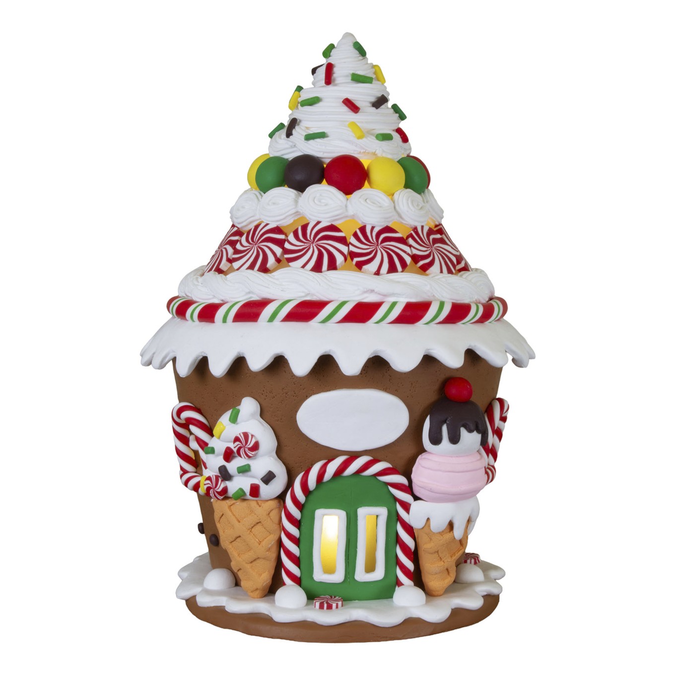 Casinha de Gengibre com Luz 23cm