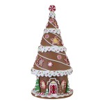 Casinha de Gengibre com Luz 34cm