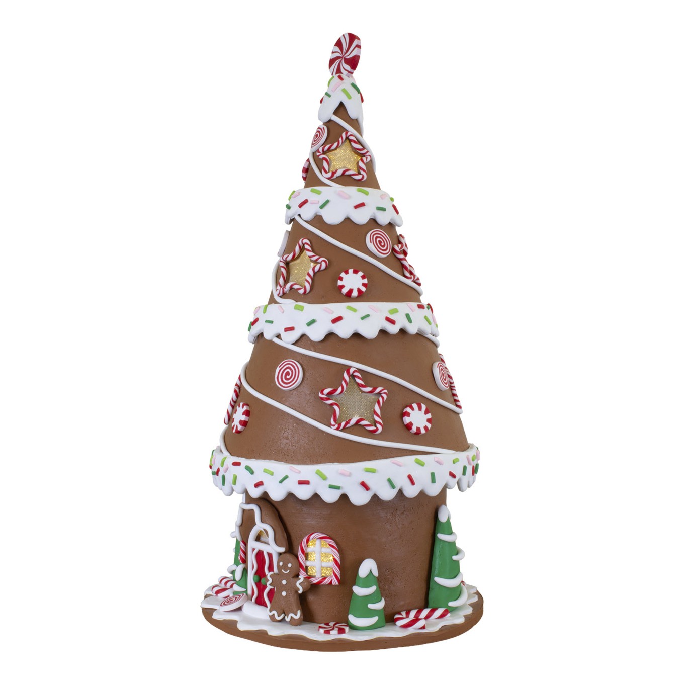 Casinha de Gengibre com Luz 34cm