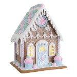 Casinha de Gengibre com Luz 20cm