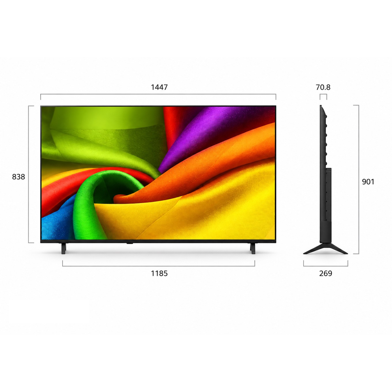 TV LED LG UHD 65'' Nano 4K