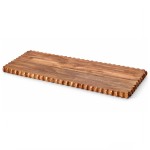 Tabuleiro de Servir Madeira Natural 50x20cm